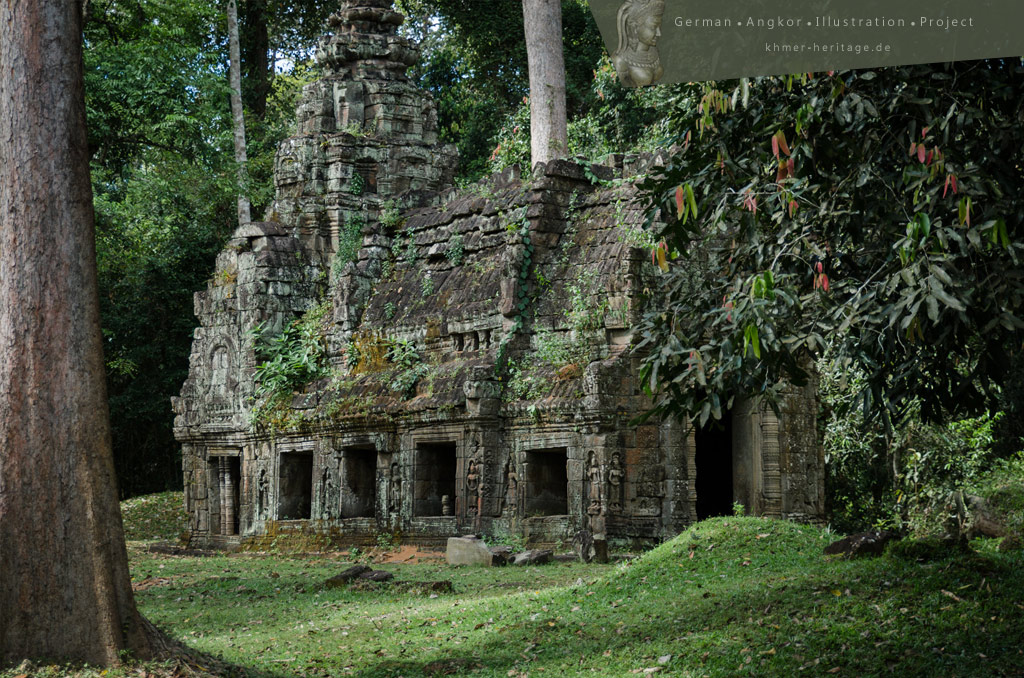 Preah Khan Temple Building