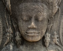 Angkor Wat Apsara Antlitz einer Apsara im Angkor Wat Temple / Face of an Apsara at Angkor Wat