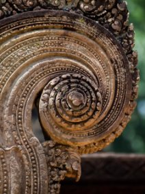 Banteay Srei - Ornament Ornamentik im Banteay Srei Tempel / Ornamentation at Banteay Srei Temple