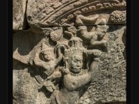 Banteay Thom  Pediment - Tortured Bodhisattva