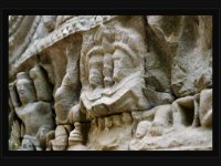 Banteay Thom  Pediment - The assault of Mara
