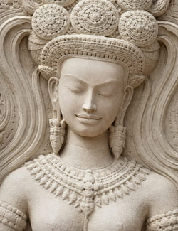 AI-Interpretation Angkor Wat Apsara