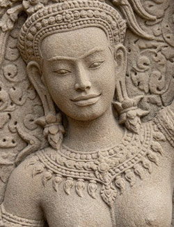AI-Interpretation Angkor Wat Apsara
