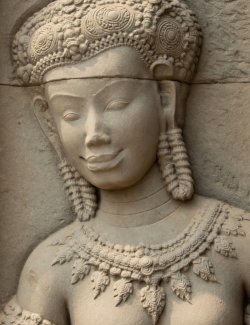 AI-Interpretation Angkor Wat Apsara