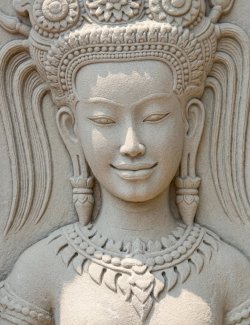 AI-Interpretation Angkor Wat Apsara