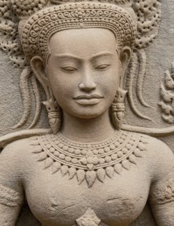 AI-Interpretation Angkor Wat Apsara