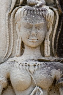 Angkor Wat Beauty Apsara at Angkor Wat Temple