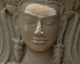 Angkor Wat Apsara Antlitz einer Apsara im Angkor Wat Temple / Face of an Apsara at Angkor Wat