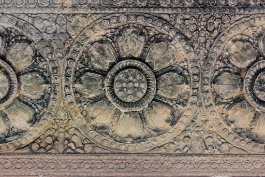 Angkor Wat Detail Deckendekoration / Detail ceiling decoration