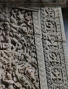 Angkor Wat Pillar Decoration