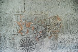 Angkor Wat Bas-Relief carvings at Angkor Wat