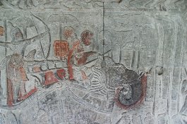 Angkor Wat Bas-Relief carvings at Angkor Wat