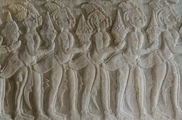 Angkor Wat Bas-Relief carvings at Angkor Wat