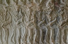 Angkor Wat Bas-Relief carvings at Angkor Wat