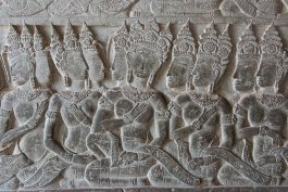 Angkor Wat Bas-Relief carvings at Angkor Wat