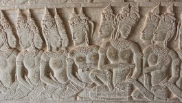 Angkor Wat Bas-Relief carvings at Angkor Wat