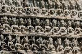 angkor_wat_tympanum-1240-2 Tympanon Flachrelief in Angkor Wat - Detail / Tympanum Bas-relief at Angkor Wat - Detail