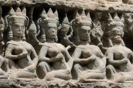 angkor_wat_tympanum-1240-4 Tympanon Flachrelief in Angkor Wat - Detail / Tympanum Bas-relief at Angkor Wat - Detail
