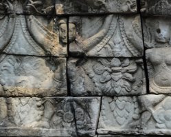 Banteay Chhmar Details Detail in the Temple of Banteay Chhmar