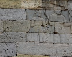 Banteay Chhmar Reliefs Relief at the temple of Banteay Chhmar