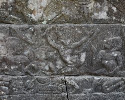 Banteay Chhmar Reliefs Relief at the temple of Banteay Chhmar