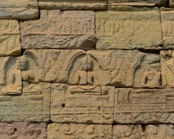 Banteay Chhmar Details Detail in the Temple of Banteay Chhmar