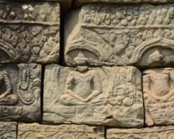 Banteay Chhmar Details Detail in the Temple of Banteay Chhmar