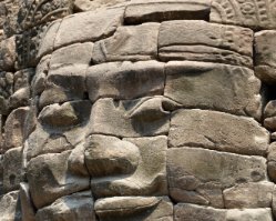 Banteay Chhmar Details Detail in the Temple of Banteay Chhmar