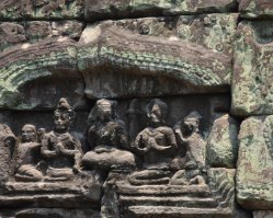 Banteay Chhmar Details Detail in the Temple of Banteay Chhmar