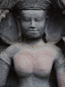 Devata of Banteay Kdei Flachrelief einer Devata im Banteay Kdei Tempel / Bas Relief of a Devata at Banteay Kdei Temple
