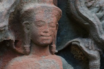 Banteay Kdei Devata Portrayal Banteay Kdei Temple - Devata Portrait