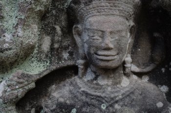 Banteay Kdei Devata Portrayal Banteay Kdei Temple - Devata Portrait