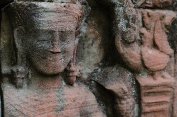 Banteay Kdei Devata Portrayal Banteay Kdei Temple - Devata Portrait