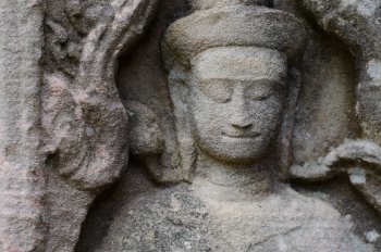 Banteay Kdei Devata Portrayal Banteay Kdei Temple - Devata Portrait