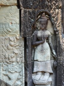 Banteay Prei Devata im Banteay Prei Tempel / Devata at Banteay Prei temple
