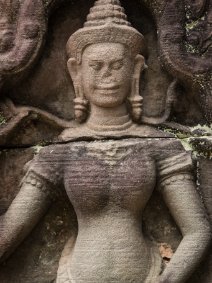 Banteay Prei Devata im Banteay Prei Tempel / Devata at Banteay Prei temple