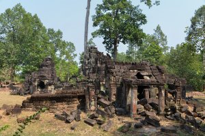 Banteay Prei Außenansicht des Tempelkomplex Banteay Prei / Exterior view of the temple complex Banteay Prei