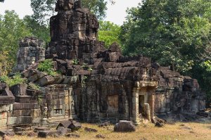Banteay Prei Außenansicht des Tempelkomplex Banteay Prei / Exterior view of the temple complex Banteay Prei