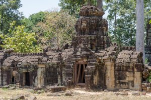 Banteay Prei Außenansicht des Tempelkomplex Banteay Prei / Exterior view of the temple complex Banteay Prei