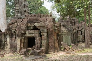 Banteay Prei Außenansicht des Tempelkomplex Banteay Prei / Exterior view of the temple complex Banteay Prei