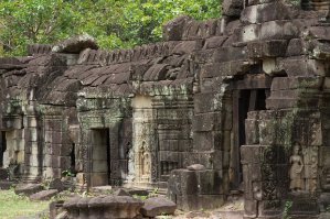 Banteay Prei Außenansicht des Tempelkomplex Banteay Prei / Exterior view of the temple complex Banteay Prei