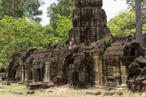 Banteay Prei Außenansicht des Tempelkomplex Banteay Prei / Exterior view of the temple complex Banteay Prei
