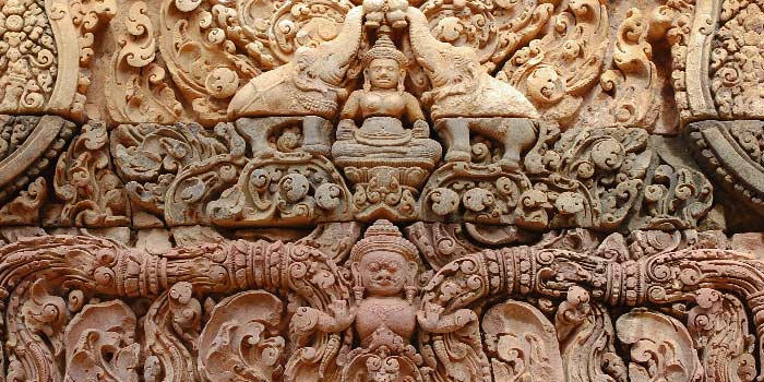 Banteay Srei Pediment Lintel