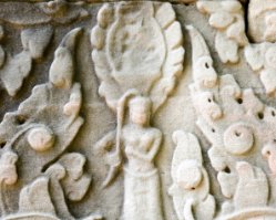 Banteay Thom Stone carving at Banteay Thom Temple