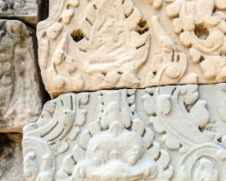 Banteay Thom Stone carving at Banteay Thom Temple