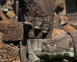 Banteay Thom Detail at Banteay Thom Temple