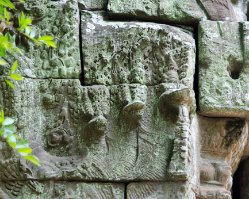 Banteay Thom Detail at Banteay Thom Temple