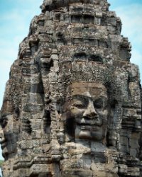 01 DSC4144 Bayon  Prasat with the faces of Lokeshvara at Bayon Temple