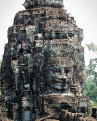 03 DSC4147 Bayon  Prasat with the faces of Lokeshvara at Bayon Temple