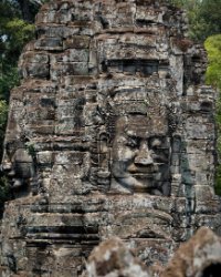 04 DSC4156 Bayon  Prasat with the faces of Lokeshvara at Bayon Temple